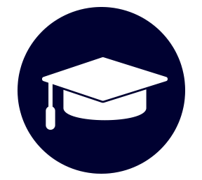 Diploma icon - Cincinnati Schools and Chicago Schools